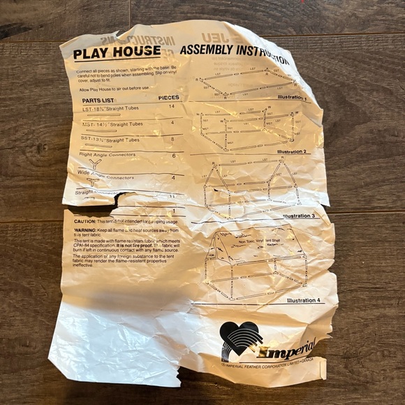 Vintage Disney Aladdin Vinyl play tent fort - Picture 16 of 16